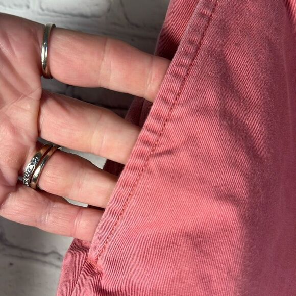 Polo Ralph Lauren Mens Khaki Classic Fit 9” Shorts size 32 Pink - Picture 2 of 9